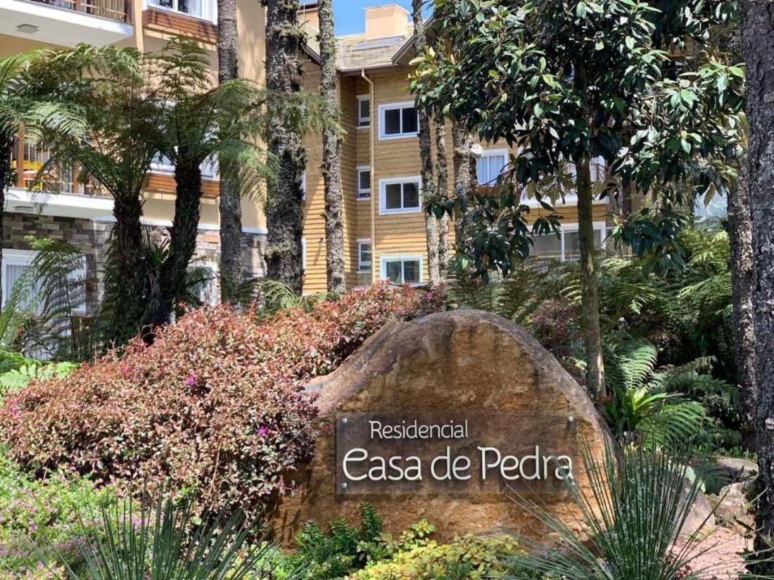 Apto 103 B,2, Proximo A Museus E Restaurantes, Condominio Com Piscina Aquecida. Gramado Bagian luar foto