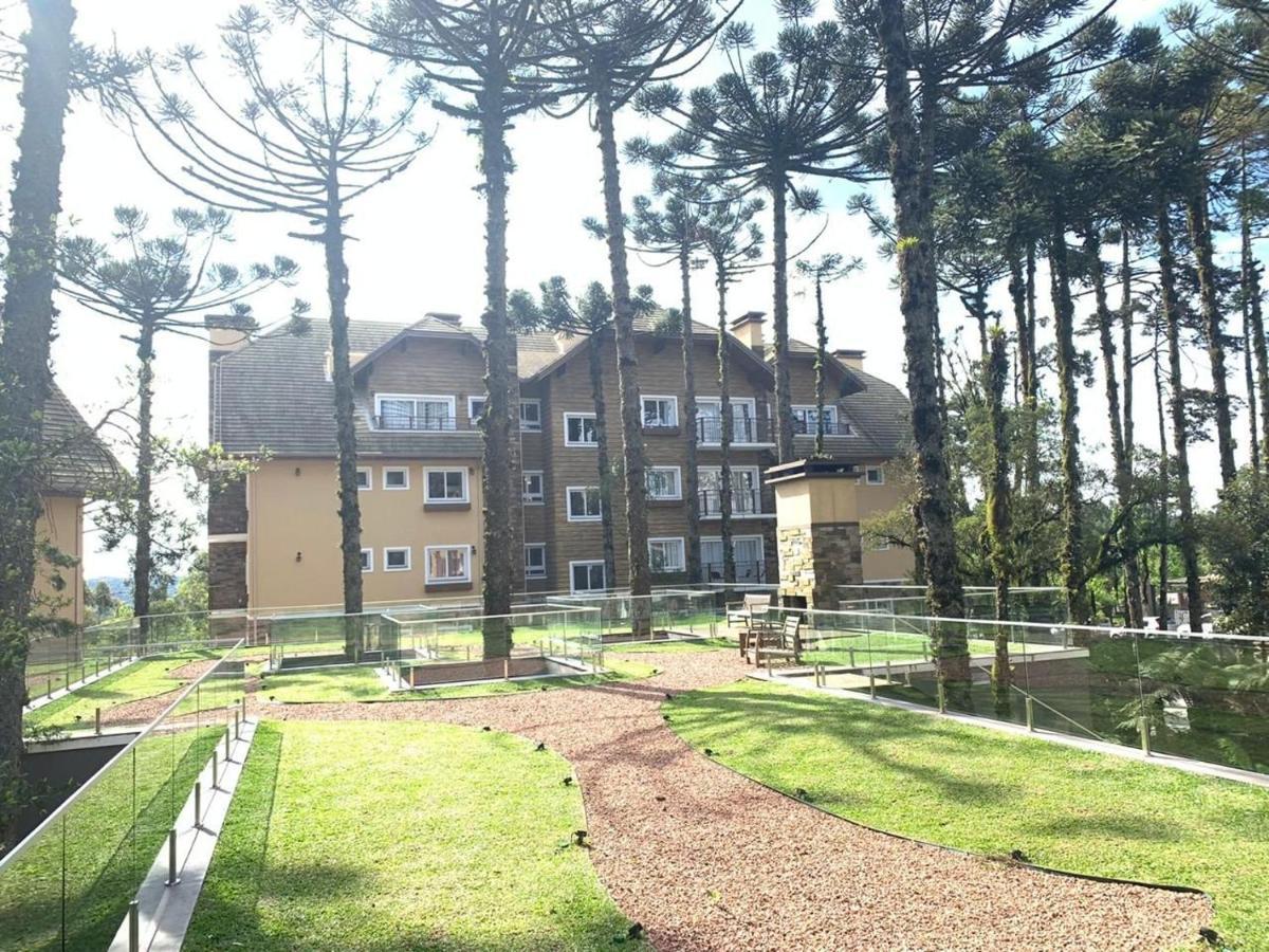 Apto 103 B,2, Proximo A Museus E Restaurantes, Condominio Com Piscina Aquecida. Gramado Bagian luar foto