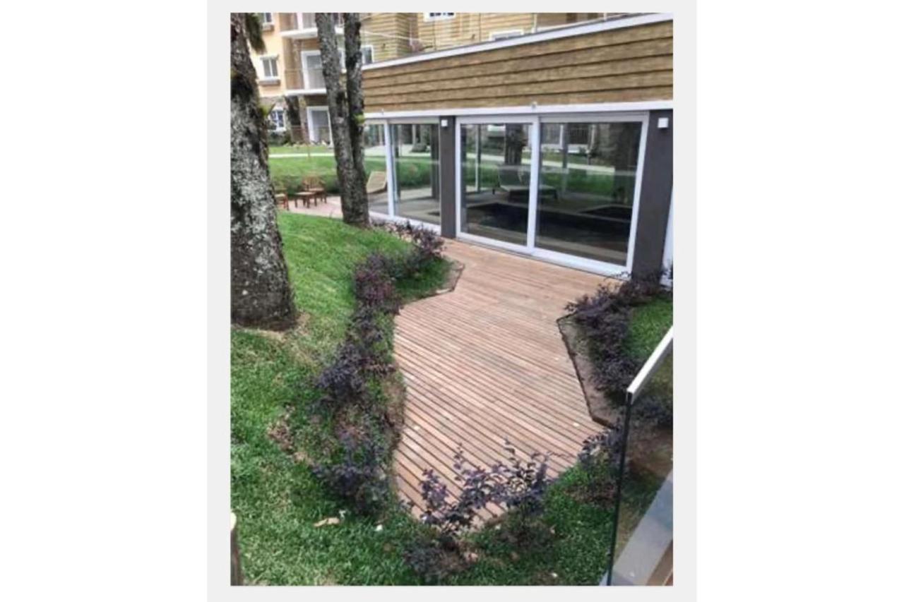 Apto 103 B,2, Proximo A Museus E Restaurantes, Condominio Com Piscina Aquecida. Gramado Bagian luar foto